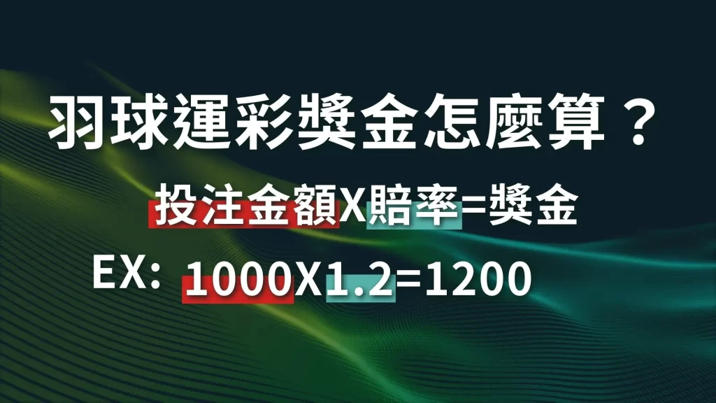 2026羽球公開賽運彩、羽球運彩投注、羽球場中投注